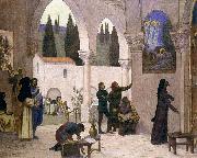 Pierre Puvis de Chavannes Christian Inspiration Germany oil painting artist